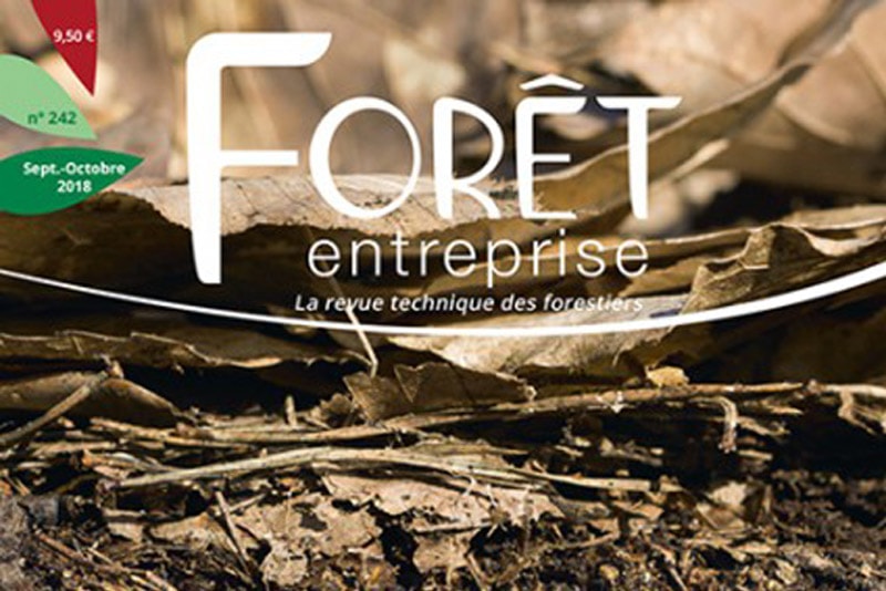 Les Gieef et le numérique : Forêt-entreprise parle de Sylvamap